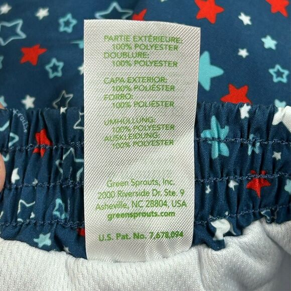 NEW i play Green Sprouts Boys 6 Months Swim Diaper Shorts 4th of July Summer - Picture 8 of 12